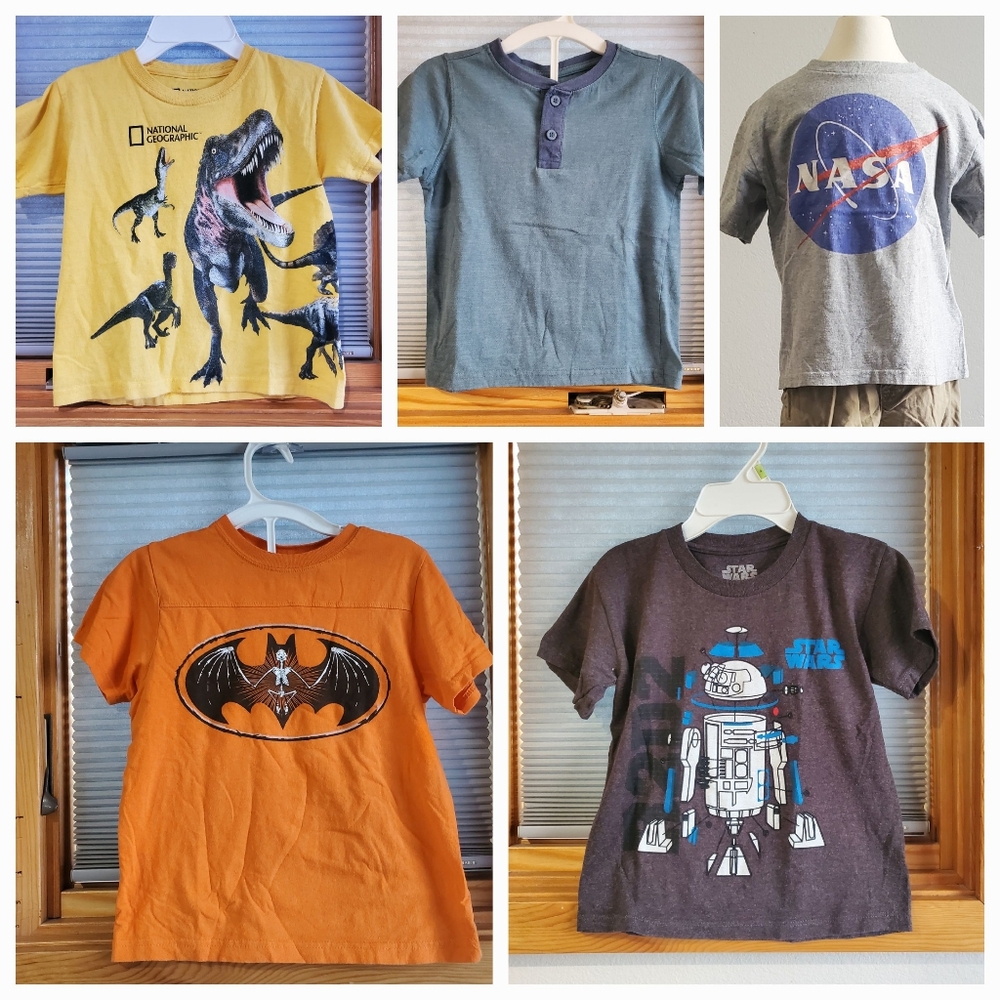 5 short sleeve t-shirts for $13